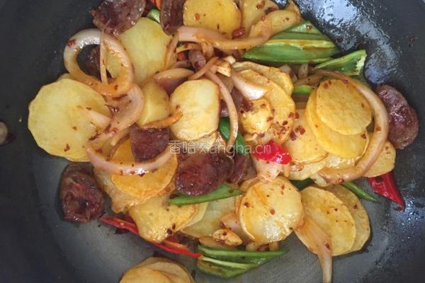 干锅土豆片的做法图解6