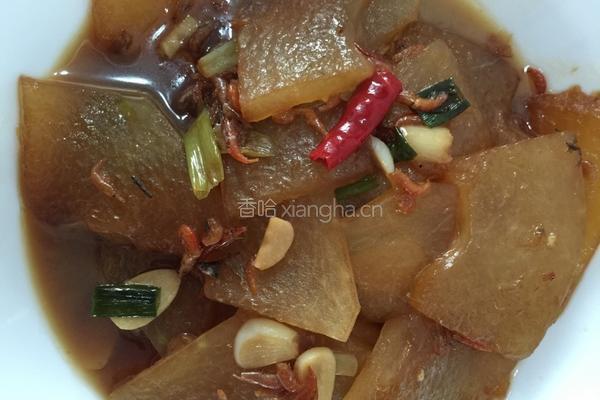 红烧冬瓜虾米