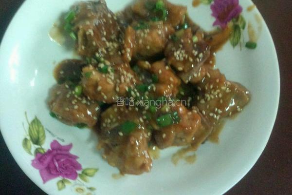 芝麻蜜汁排骨的做法图解2