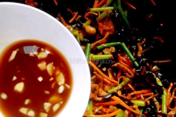 蒜苔版鱼香肉丝的做法图解12