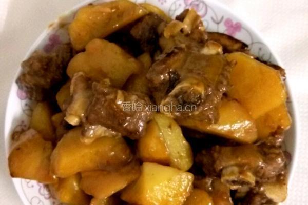 土豆炖排骨的做法图解8