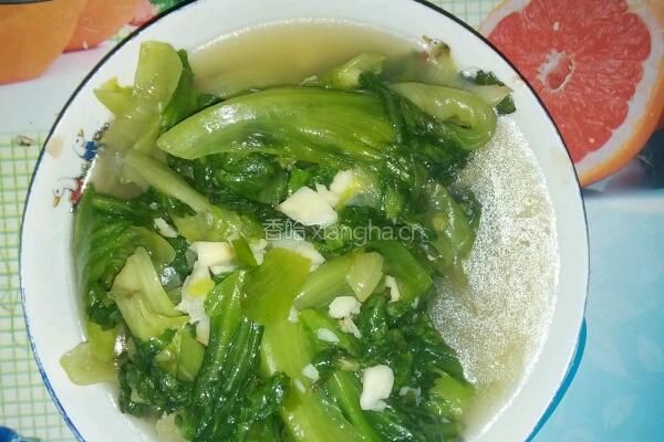 清炒生菜的做法图解3