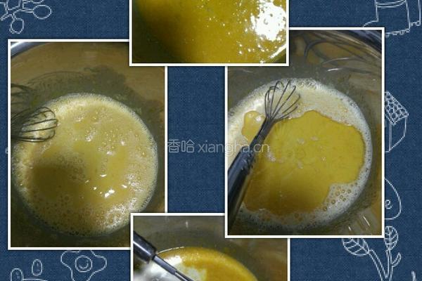 无开裂无塌陷~~~粗粮玉米面戚风蛋糕的做法图解3