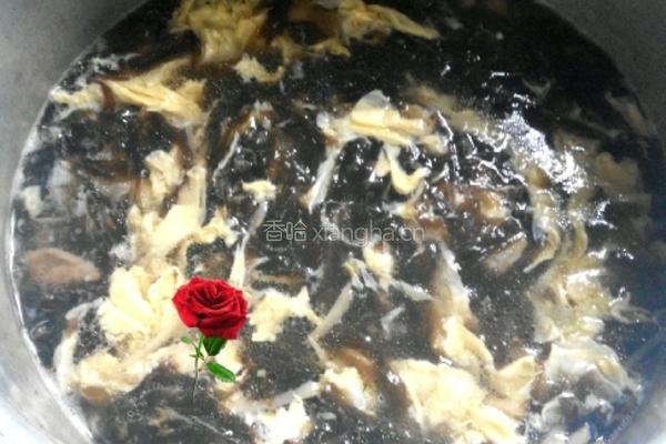紫菜沙蚬蛋花汤的做法图解9