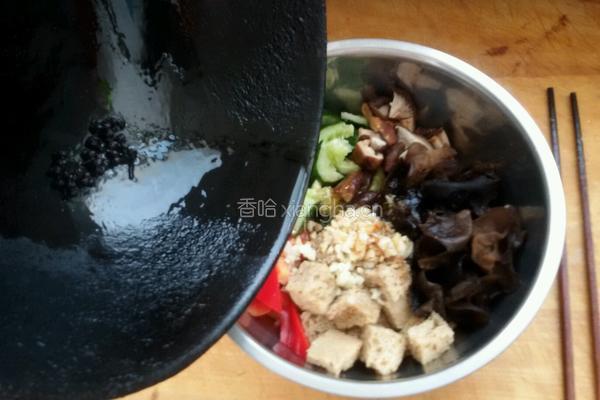 凉拌素什菌的做法图解6