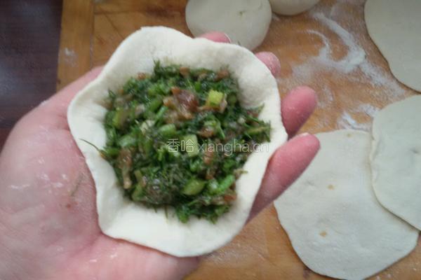 茴香牛肉包子的做法图解6