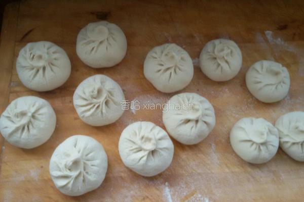 茴香牛肉包子的做法图解7