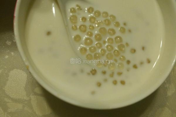 牛奶西米露的做法图解4