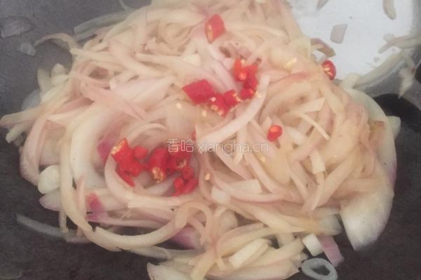 五花肉炒洋葱的做法图解5