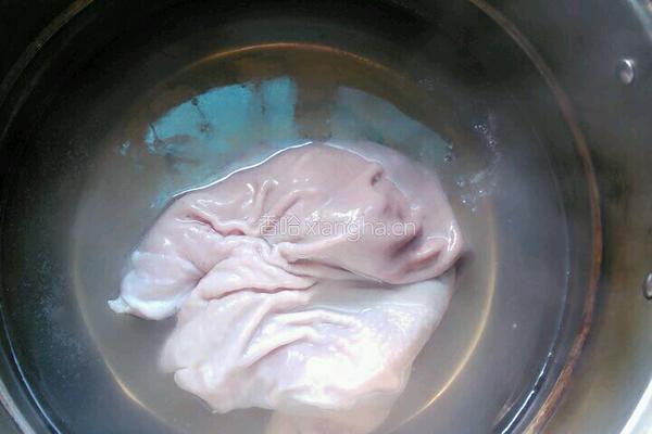 养生猪肚汤的做法图解3