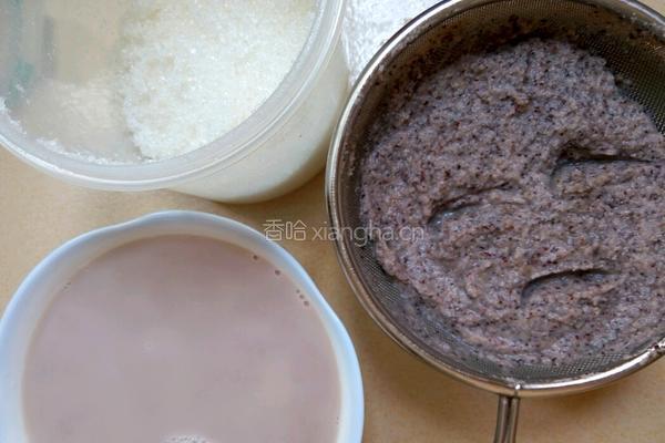 黑豆红皮花生奶的做法图解5