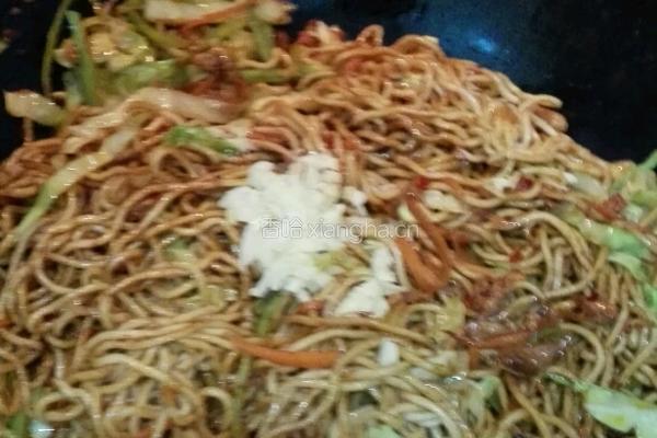 特殊的家常炒面的做法图解12