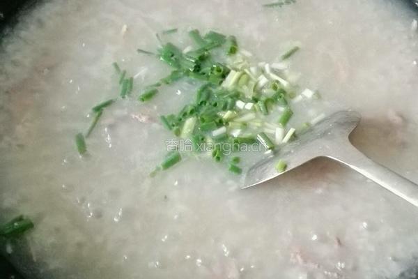 猪肝瘦肉粥的做法图解6