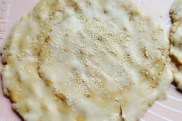 电饼铛版麻酱饼的做法图解9