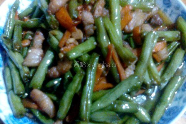 三层肉煽四季豆