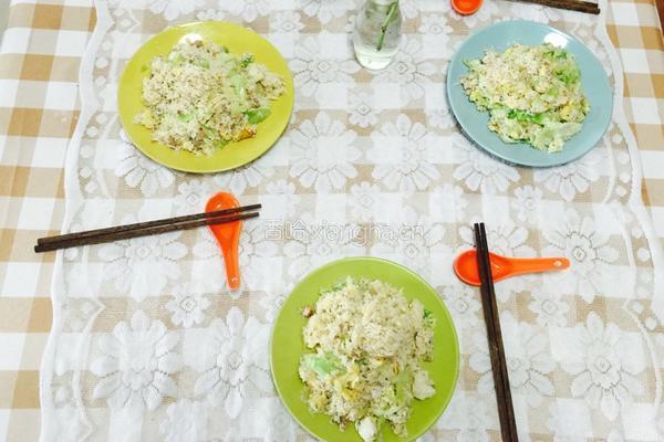 包菜肉末蛋炒饭的做法图解5