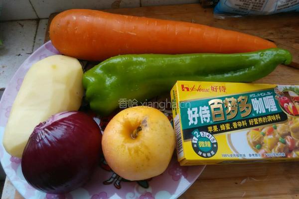 咖喱鸡肉米饭的做法图解1