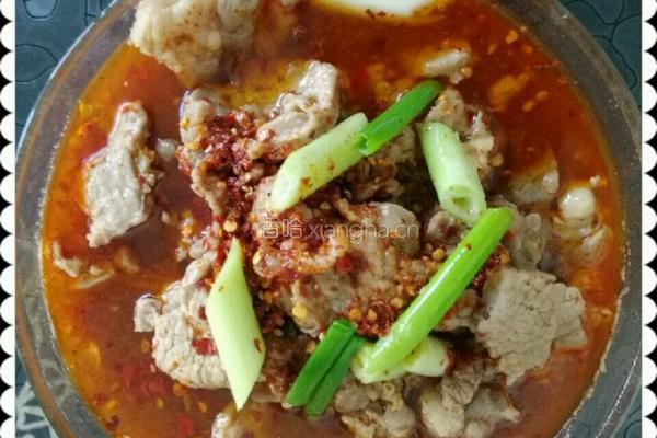水煮牛肉片的做法图解6