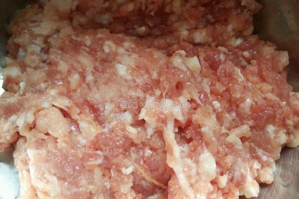 猪肉大葱陷饼的做法图解2