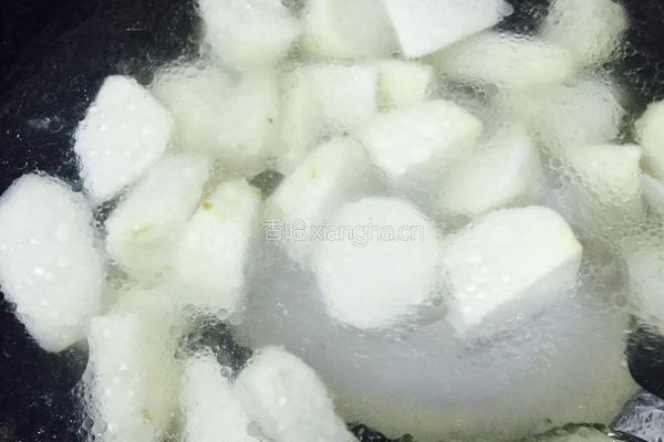 芋头烧豆腐的做法图解6