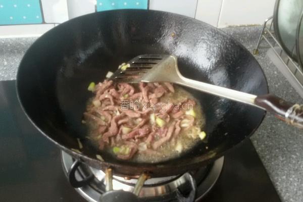 肉丝芹菜的做法图解3