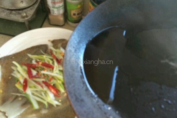 清蒸多宝鱼的做法图解4