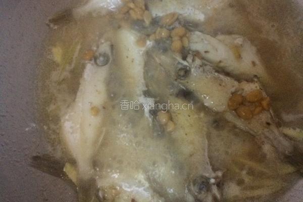 豆酱焖鱼的做法图解4