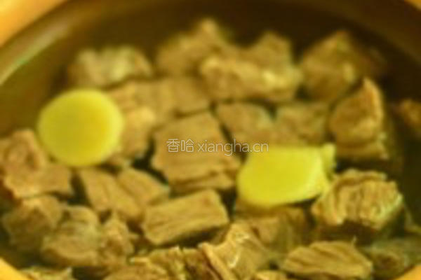 喷香软嫩 萝卜牛腩的做法图解2