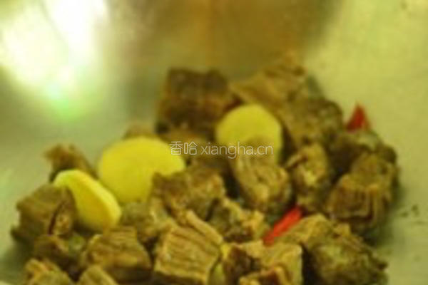 喷香软嫩 萝卜牛腩的做法图解5