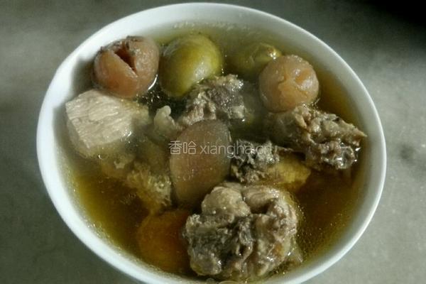 润肺橄榄鸡汤