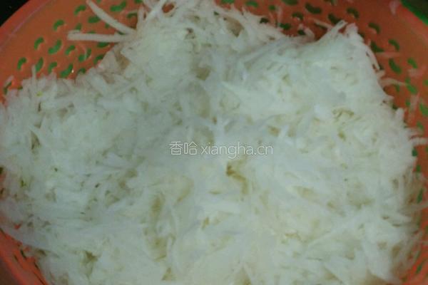 萝卜糕的做法图解1