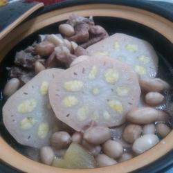 绿豆酿莲藕的做法[图]