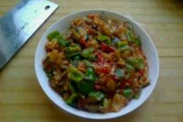 番茄烧茄子的做法图解6