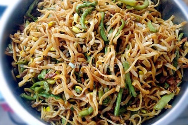 豆角蒸面的做法图解7