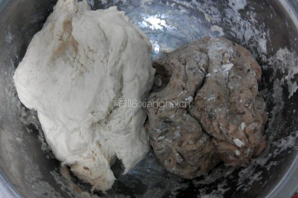 红绿豆奶香包的做法图解2