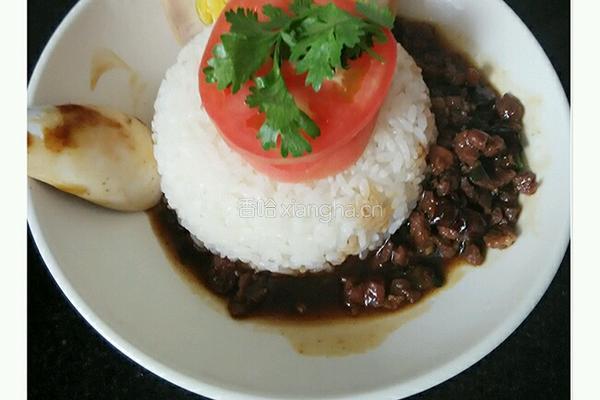 卤肉饭的做法图解4