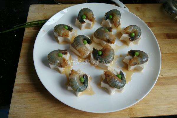 白玉豆腐虾的做法图解4