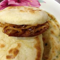香肠夹饼的做法[图]
