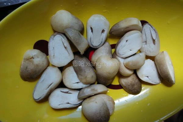 蘑菇炒鸡肉的做法图解4