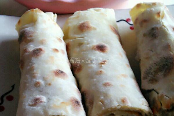 卷鸡蛋饼的做法图解8