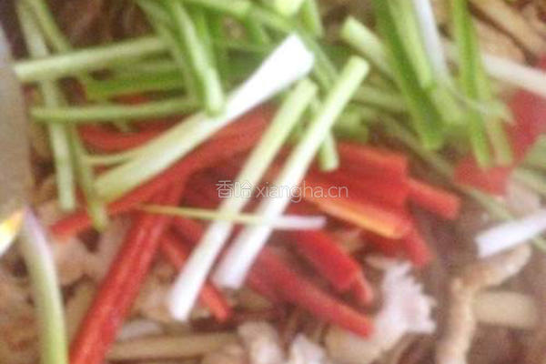 茶树菇香干的做法图解8