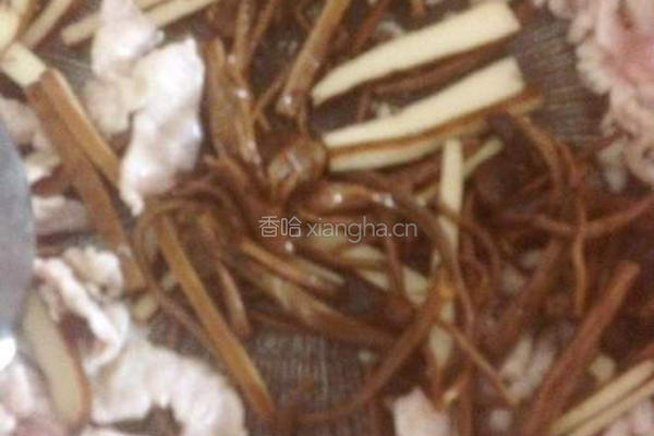 茶树菇香干的做法图解7