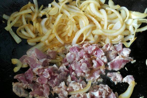 洋葱炒瘦肉的做法图解5