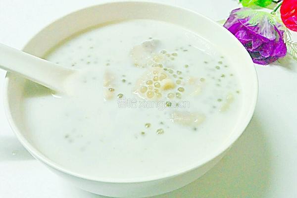 椰奶香芋西米露的做法图解13