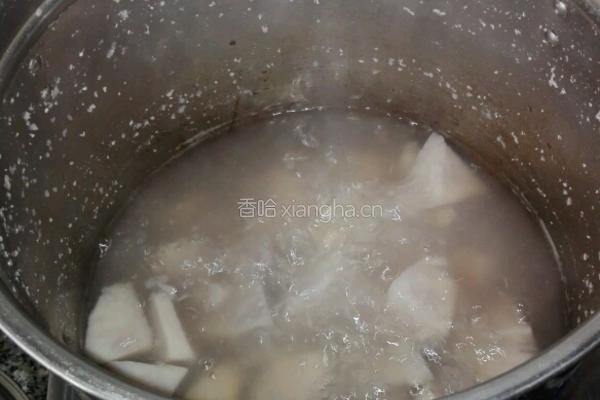 椰奶香芋西米露的做法图解8