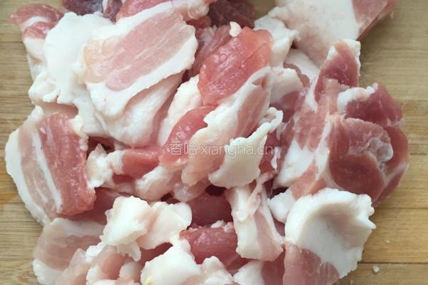 农家小炒肉的做法图解2