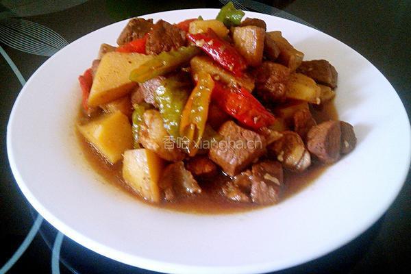 红烧肉炖土豆