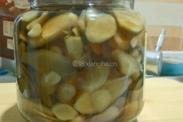 糖醋蜂蜜泡嫩姜的做法图解6