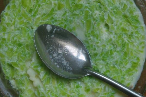 包菜牛肉鸡蛋羹的做法图解6