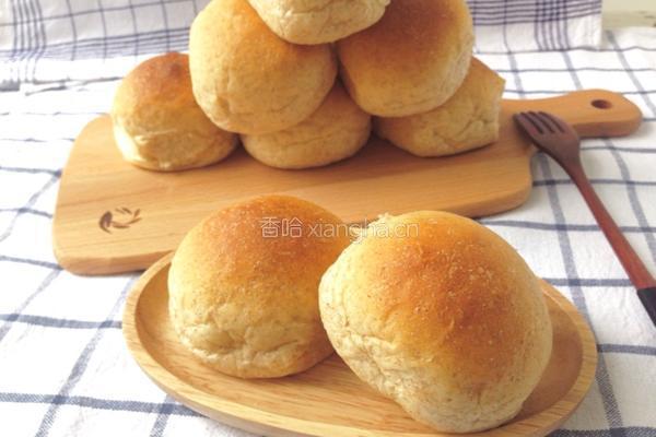蜂蜜全麦餐包的做法图解6